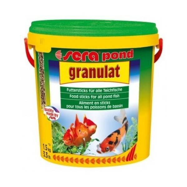 Sera pond granulat aliment pour poissons de bassin 10L - Sera - Image 2