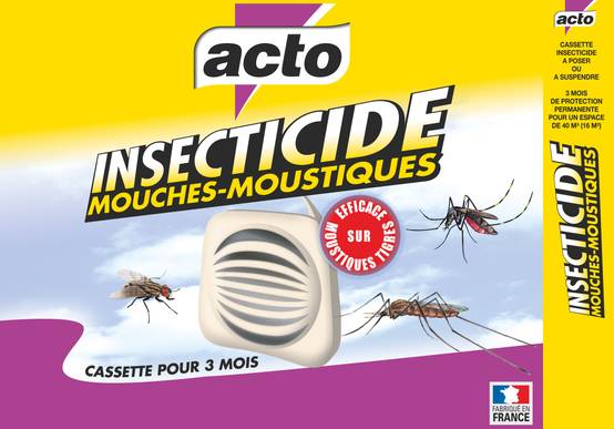 Acto - Cassette insecticide mouches-moustiques 20 g - ACTO - Image 4