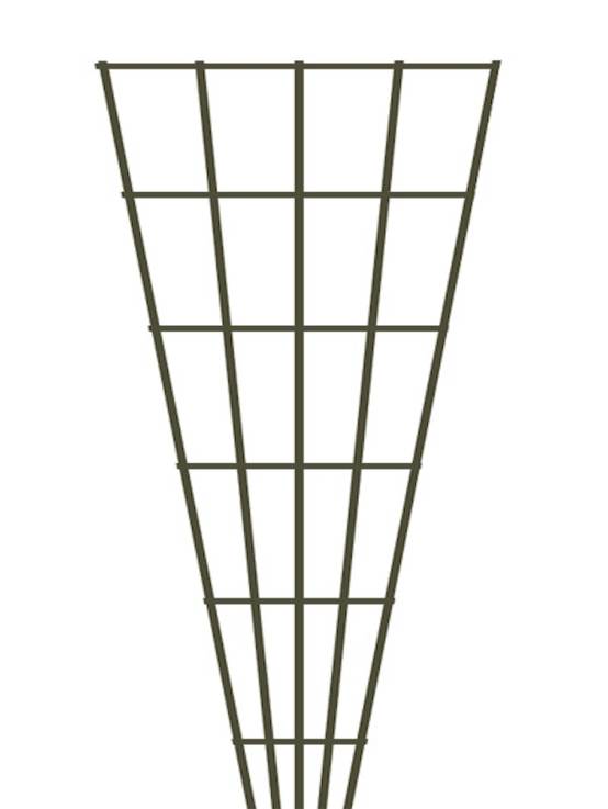 Windhager - Treillis métal vert - L.150 x l.0,8 x H.150 cm - Image 3