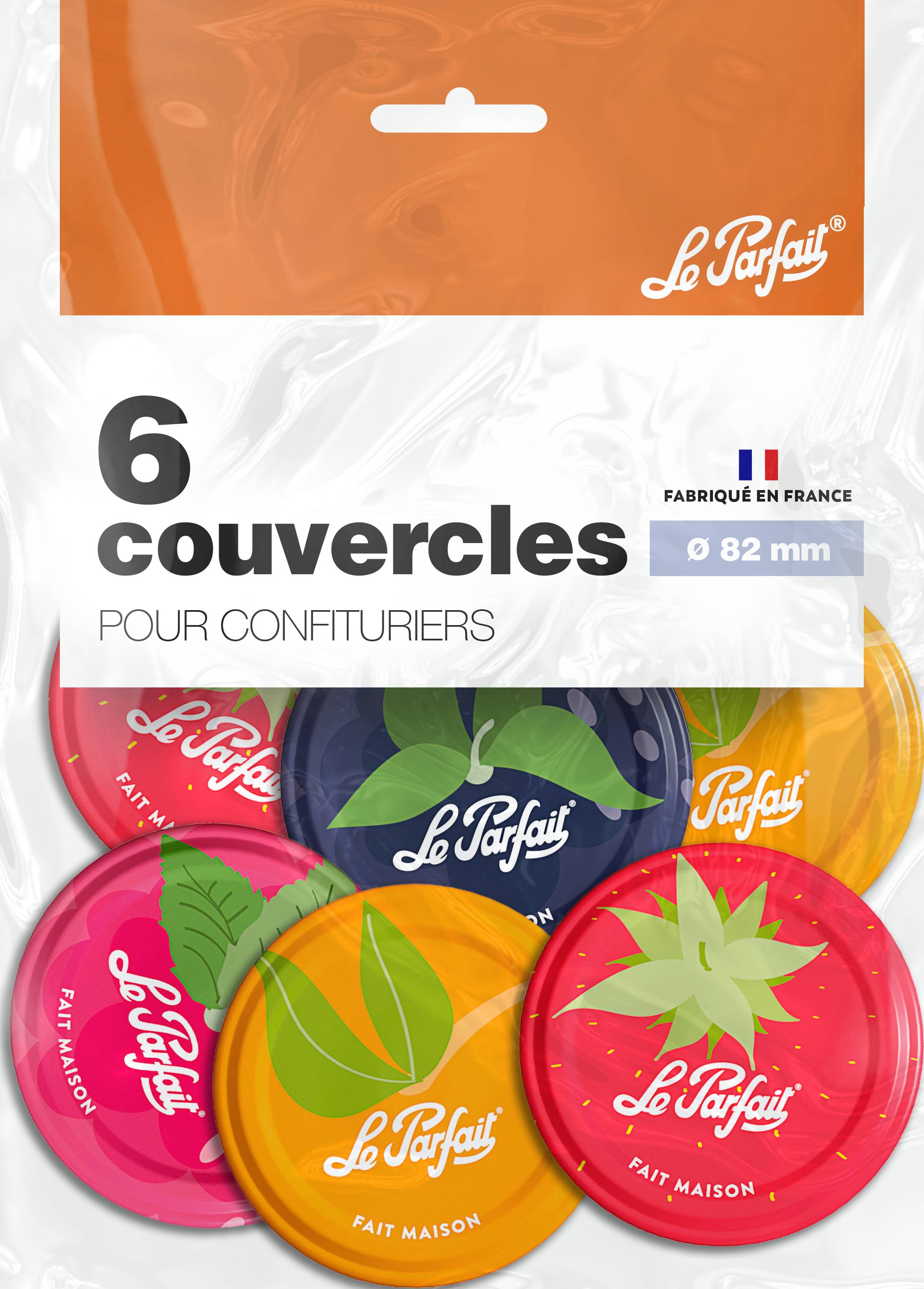 Le Parfait - Couvercles confiturier Ø 82 mm sachet 6 - Le Parfait® - Image 6