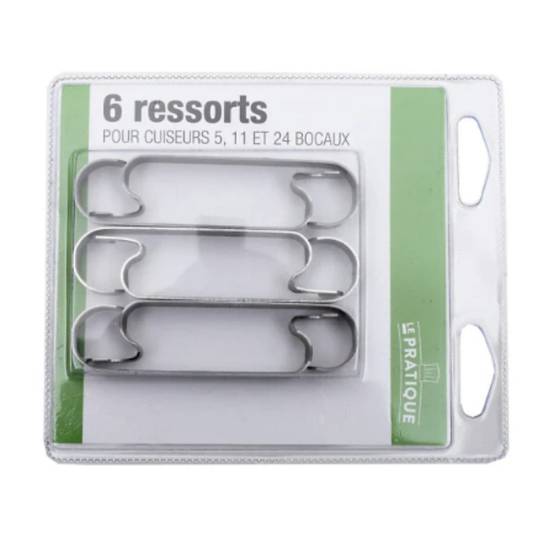LE PRATIQUE - Lot de 6 ressorts cuiseur - LEPRATIQUE - Image 5