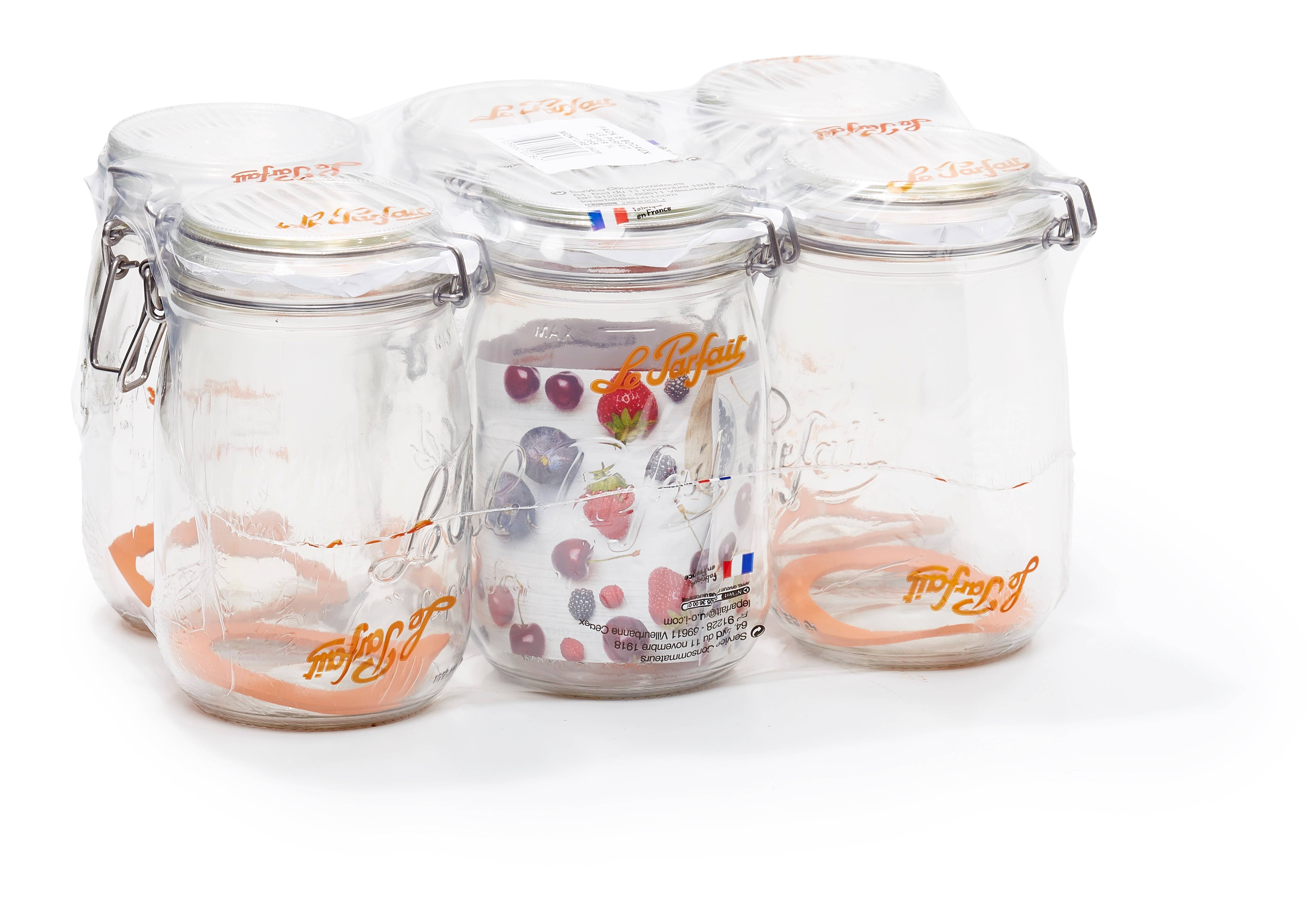 Le Parfait - Bocaux "Super" 1 L Ø 85 mm x6 - Le Parfait® - Image 1