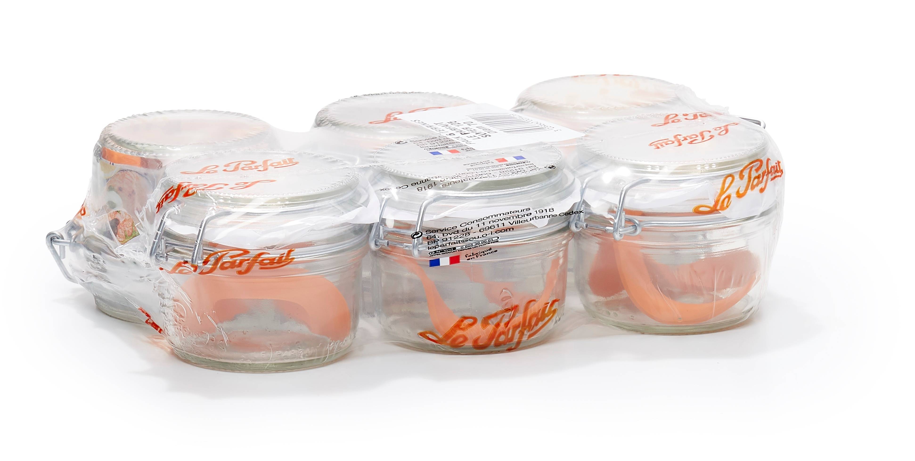 Le Parfait - Terrines "Super" 125g Ø70 mm x6 - Le Parfait® - Image 1