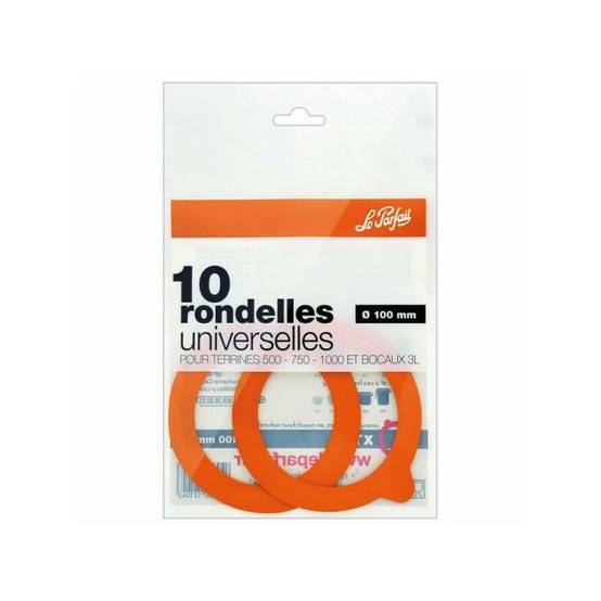 Le Parfait - Rondelles Universelles Ø 10 cm Sachet de 10 - Le Parfait® - Image 2