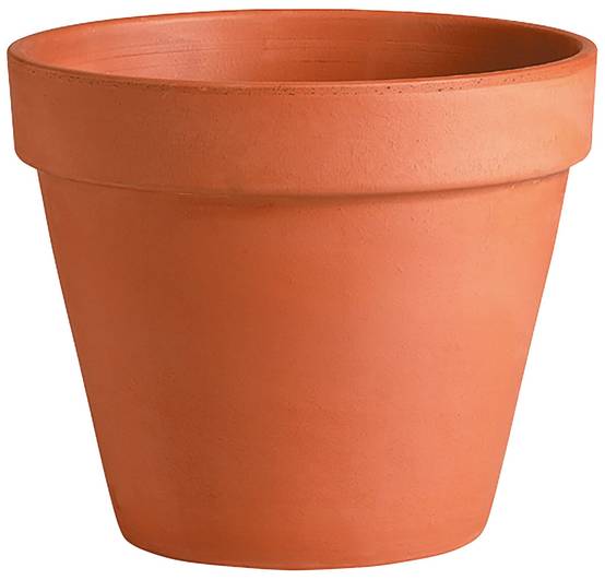 Deroma - Vase brut cotto 33 cm - L.33,6 x l.33,6 x H.29,4 cm - Image 1