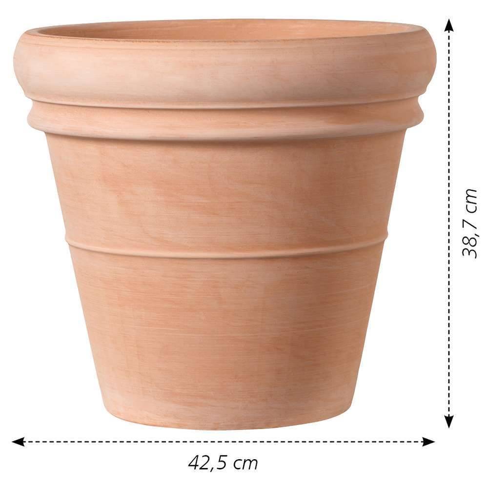 Deroma - Pot Vaso Doppio Bordo White Terre cuite – DEROMA - Image 6
