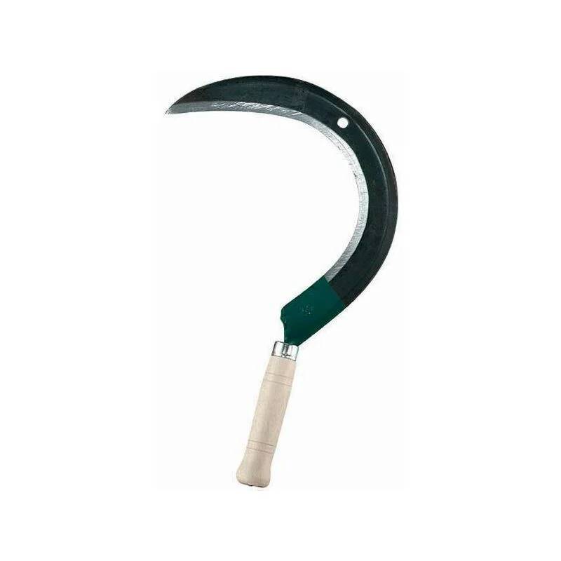 Faucille à herbe droite manche bois 45 cm 0,24kg – LEBORGNE - Imagen 3