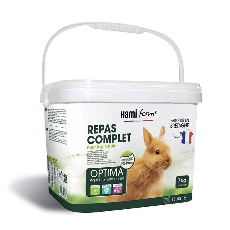 Hamiform - Repas Complet Lapin Nain - HAMI FORM - Image 1