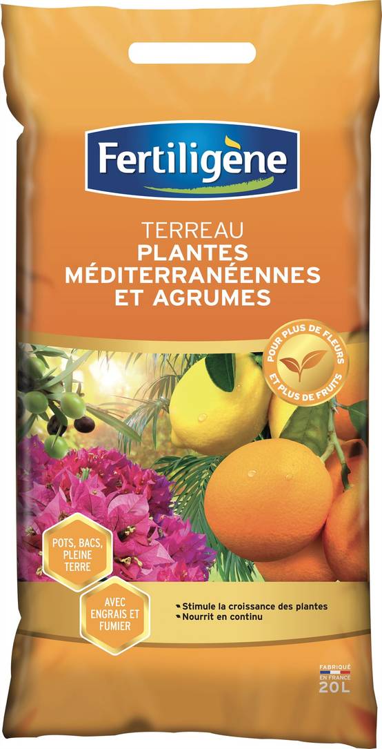 Fertiligène - terreau agrumes et plantes méditerranéennes - Image 1