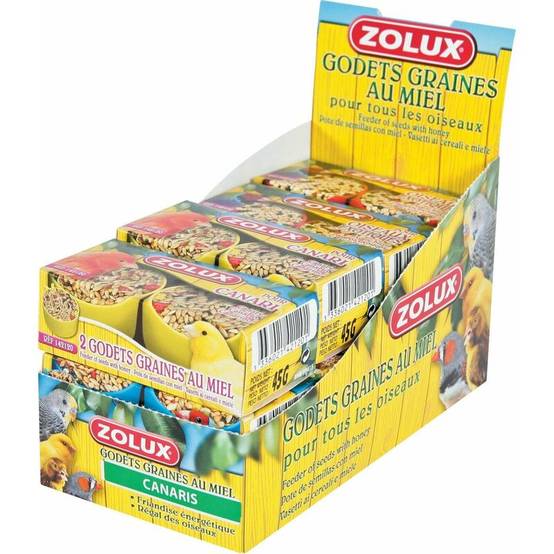 Zolux - Godets Canaris Miel Boîte x2 – ZOLUX - Image 6