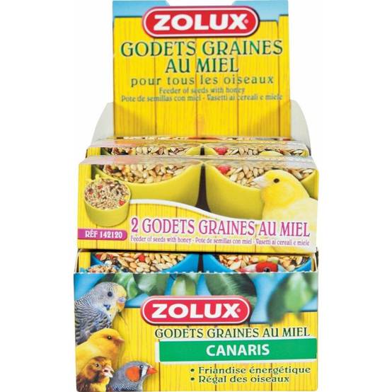 Zolux - Godets Canaris Miel Boîte x2 – ZOLUX - Image 7
