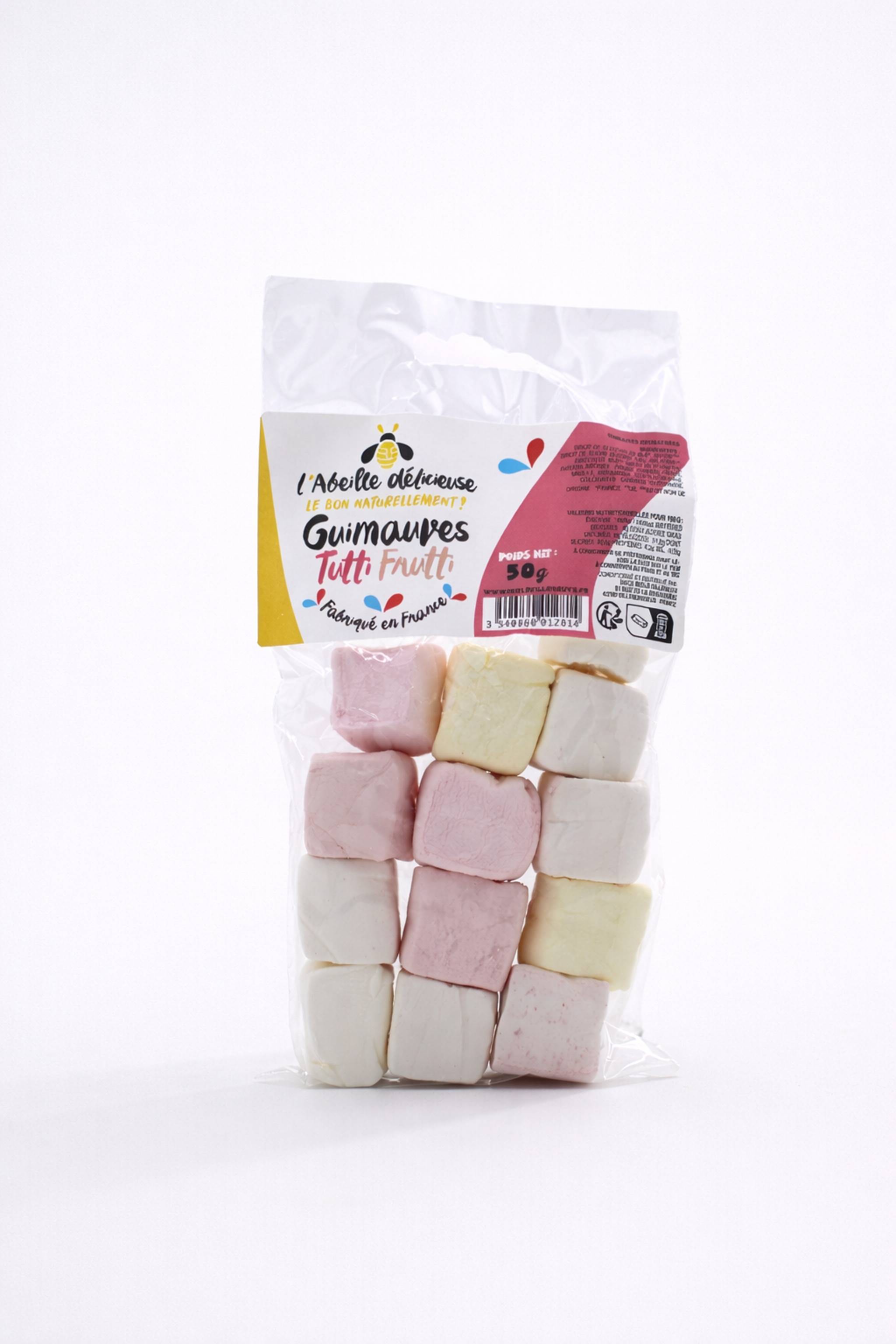 L'Abeille Délicieuse - Malvaviscos tutti frutti 50 g - L'Abeille Délicieuse