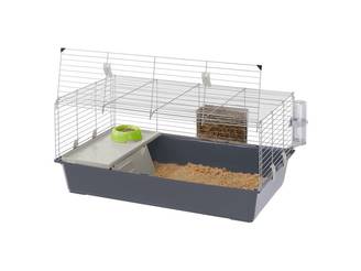 Ferplast - Cage Rabbit 100 grise L.95 x l.57 cm