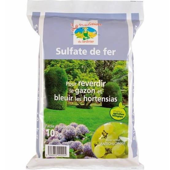 Engrais de Longueil - Engrais Sulfate De Fer – LA TRADITION DU JARDINIER - Image 1