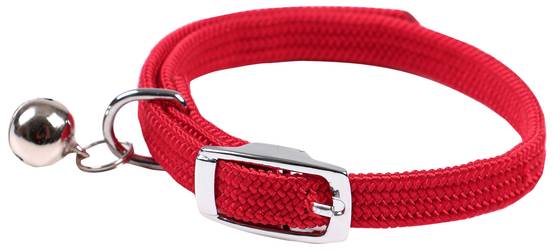 Wouapy - Collier Chat Elastic Wouapy Rouge - L.35 x l.1 cm - Image 1