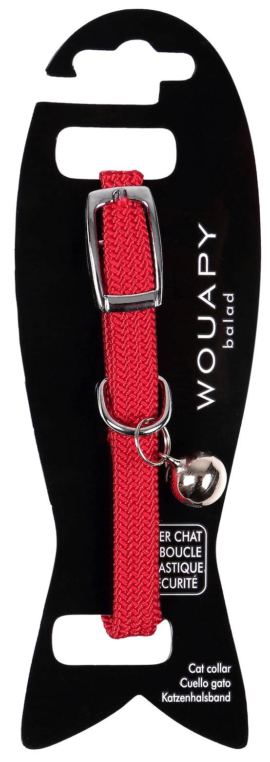 Wouapy - Collier Chat Elastic Wouapy Rouge - L.35 x l.1 cm - Image 2