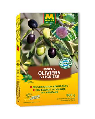 Masso Garden - Engrais oliviers et figuiers 800 g