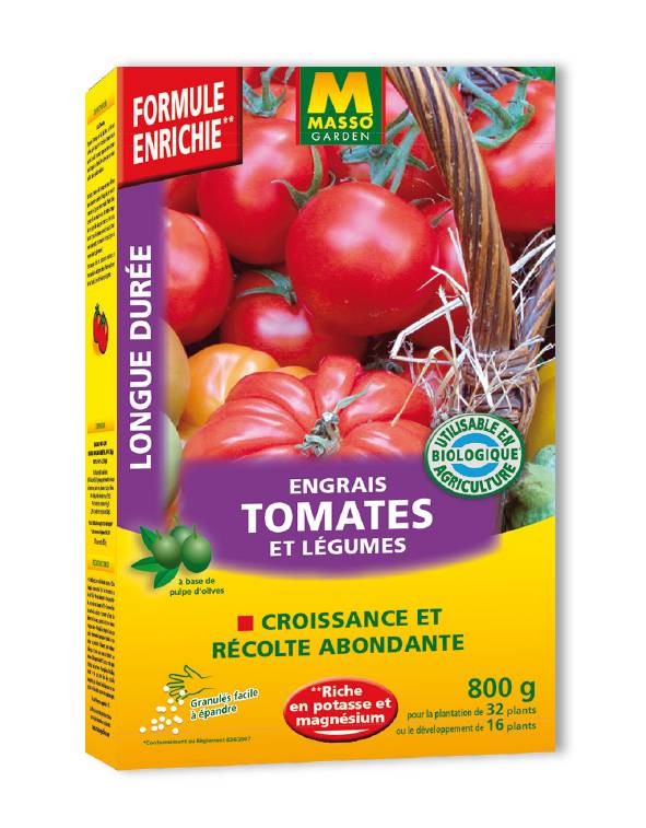 Fertilizante Tomates y Verduras 800 g - MASSÓ GARDEN - Imagen 3