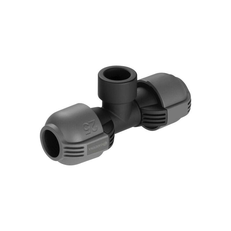 Té Égal Système d'Arrosage 25 mm 3/4'' Femelle - GARDENA