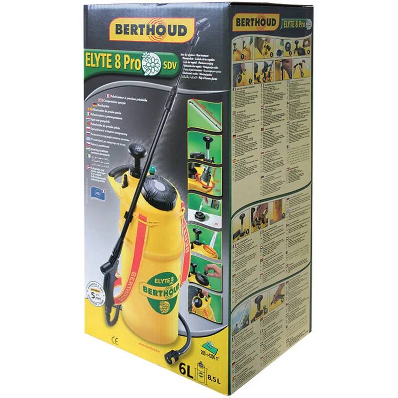 Pulvérisateur à Pression Préalable 8 L Jardin - BERTHOUD - Image 3