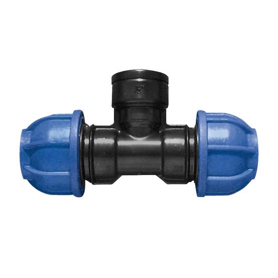 Jardibric - Té compression Ø 32 mm femelle 26x34 – JARDIBRIC - Image 1