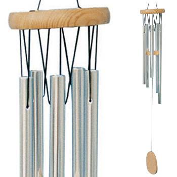 Carillon musical tube aluminium L.40 x l.15 cm