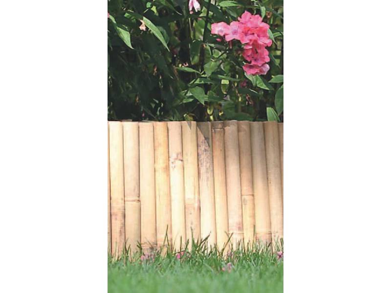 Nortène - Bordure flexible bambou naturel beige 0,35 x 1 m NORTENE