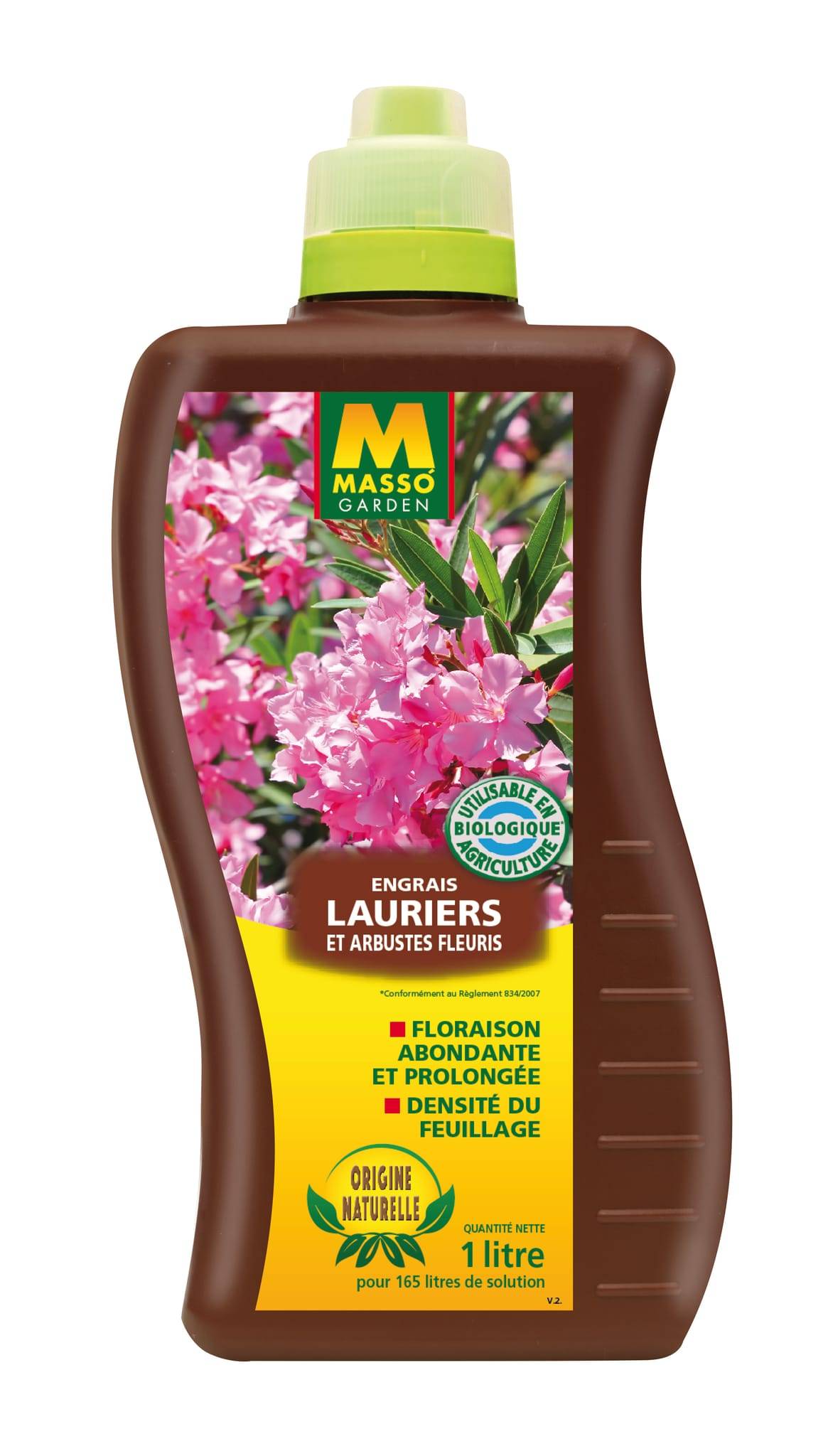 Masso Garden - Fertilizante Líquido Laurel 1 Litro - MASSO
