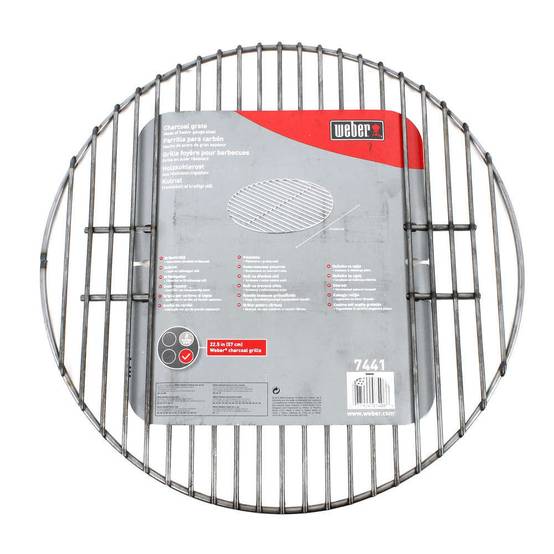 Weber - Grille foyère Barbecue - WEBER - Image 2