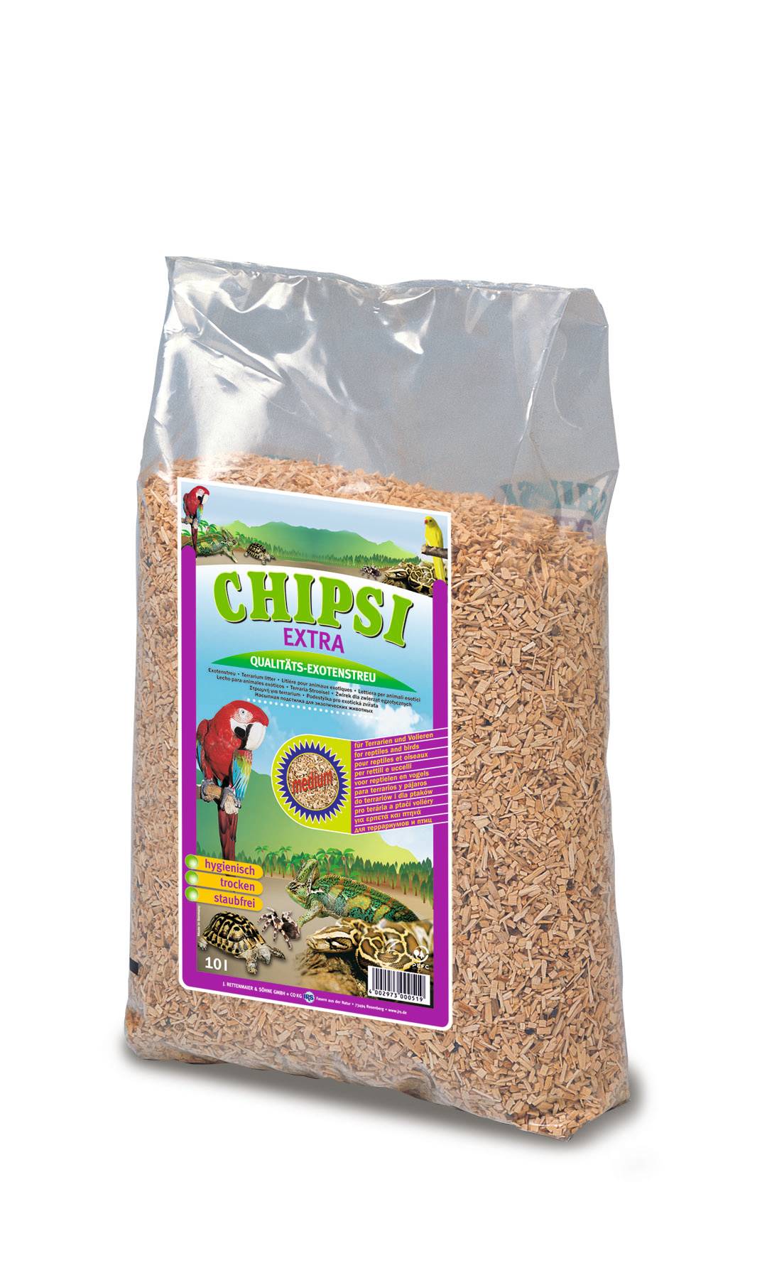 Chipsi - Litière EXTRA MEDIUM 10L / 2,8 Kg - CHIPSI