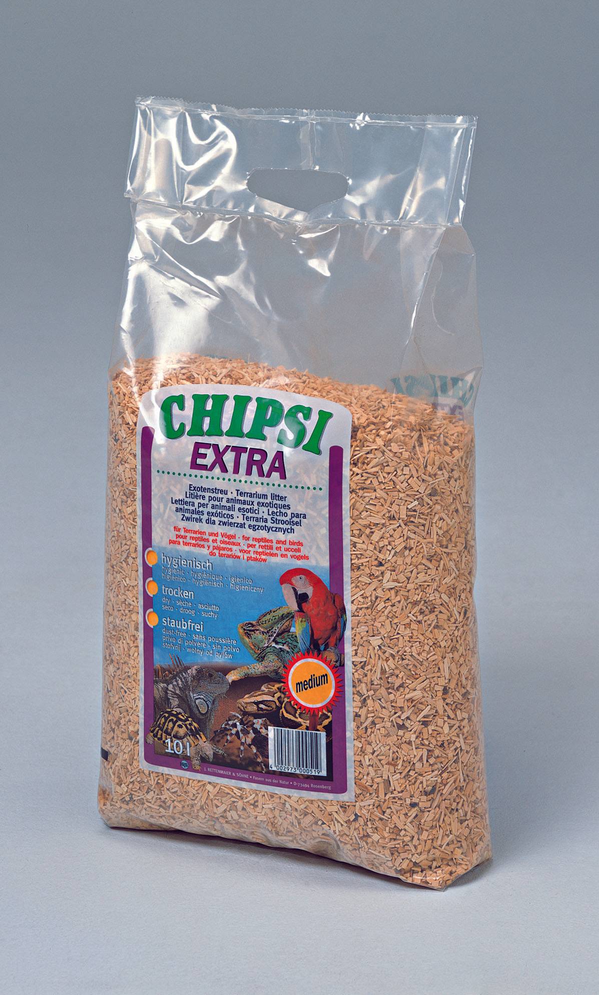 Chipsi - Litière EXTRA MEDIUM 10L / 2,8 Kg - CHIPSI - Imagen 2
