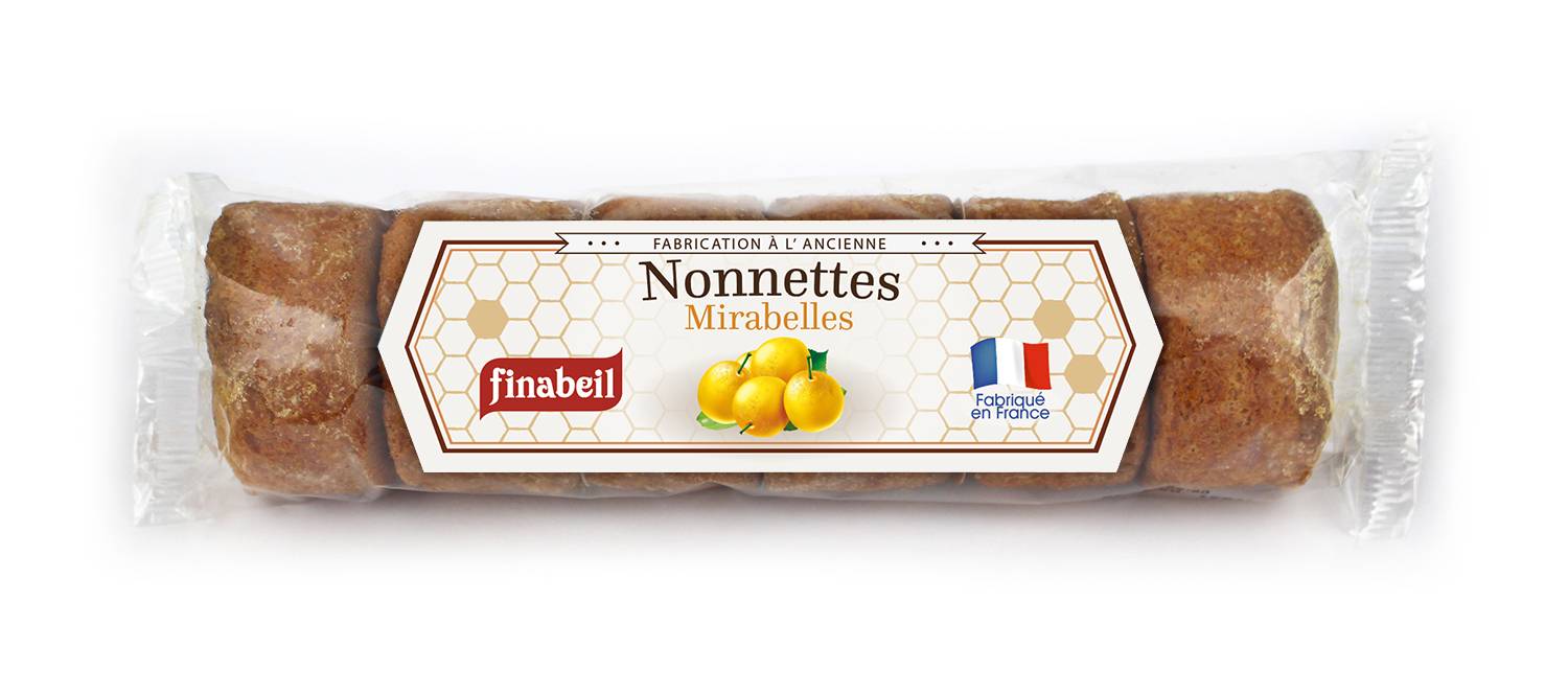 Finabeil - Nonnettes rellenas de mirabel 200 g - Finabeil
