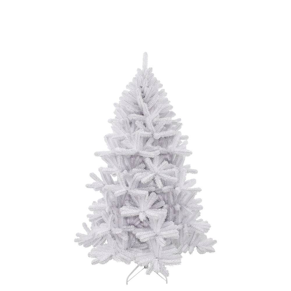 Triumph tree - Sapin artificiel Icelandic Iridescent blanc Ø.119 x H.185 cm - Imagen 1