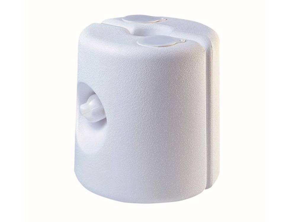 EDA Plastiques - Pied de tonnelle plastique blanc - EDA - Image 4