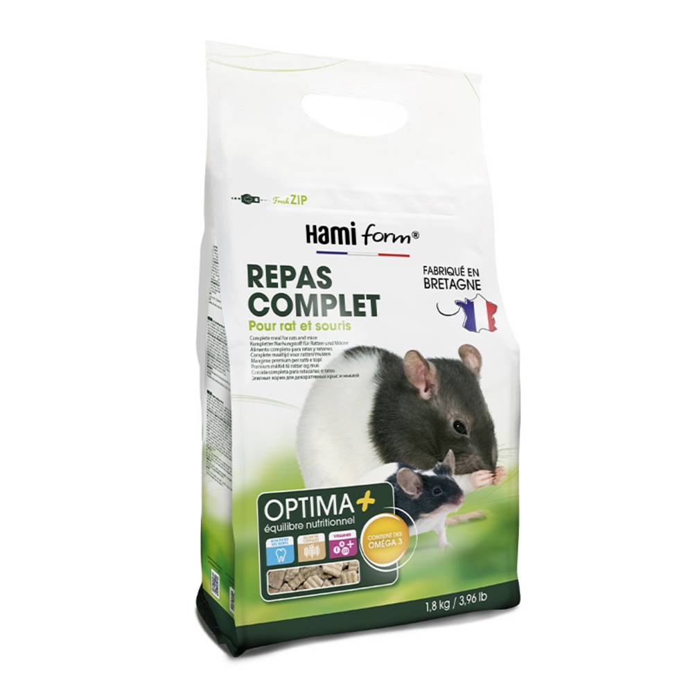 Hamiform - Aliment Optima Rat Souris - HAMI FORM - Imagen 2