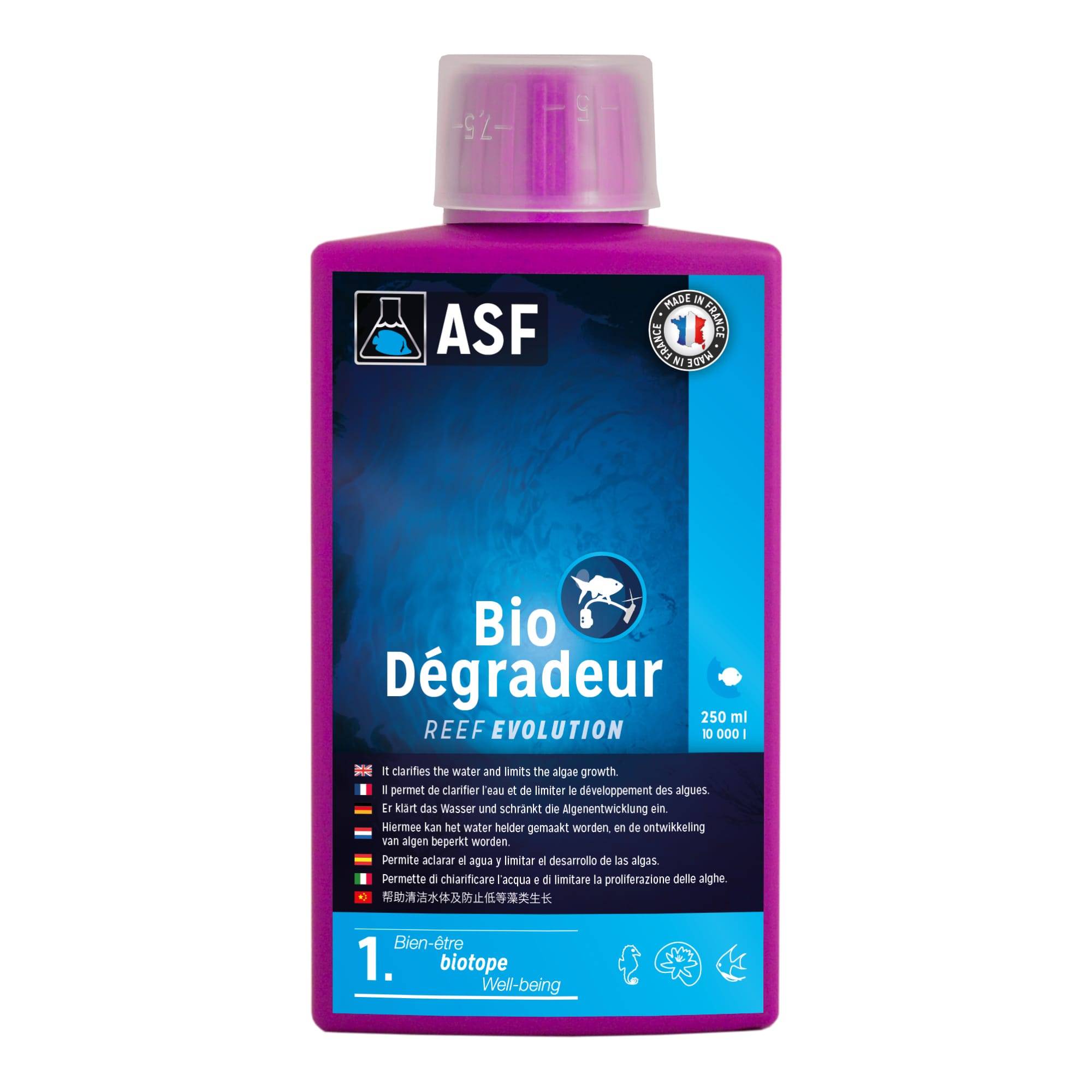 Mezcla concentrada Biodegradador sistema Reee 250 ml – AQUARIUM SYSTEMS
