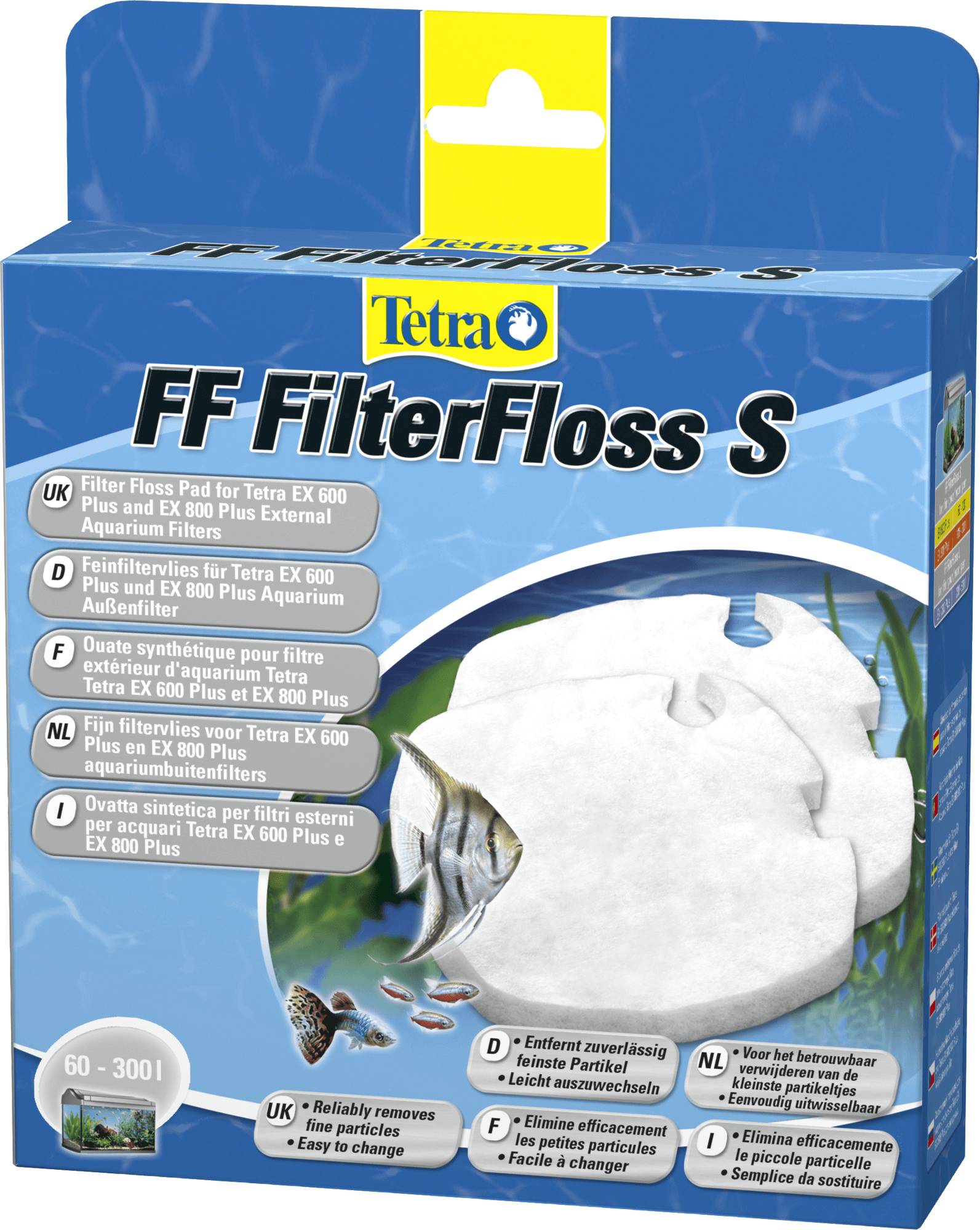 Tetra - Tetra - Ouate synthétique filtrante FF Filterfloss S (x2)