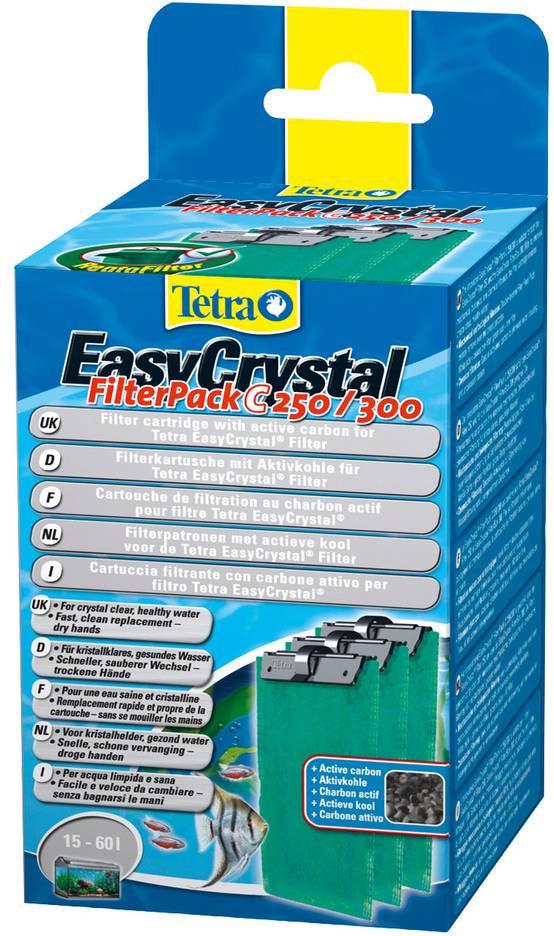 Tetra - Tetra - Cartouche filtre au charbon EasyCrystal C250/300 (x3)
