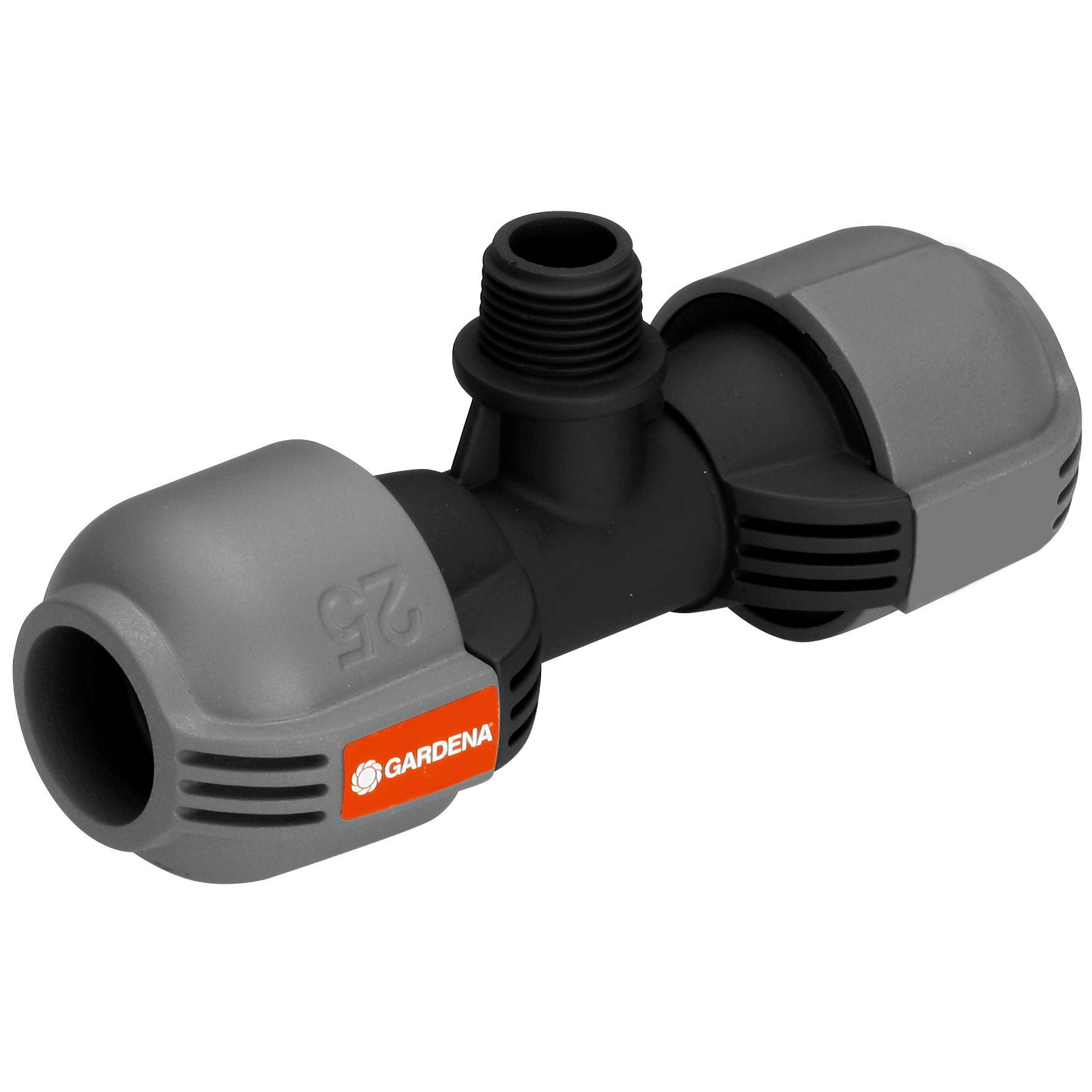 Té égal Sprinklersystem 25 mm x 15/21 mâle Quick & Easy GARDENA