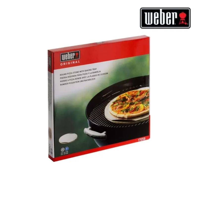 Piedra para pizza Cordierita D. 36 cm - WEBER - Imagen 2