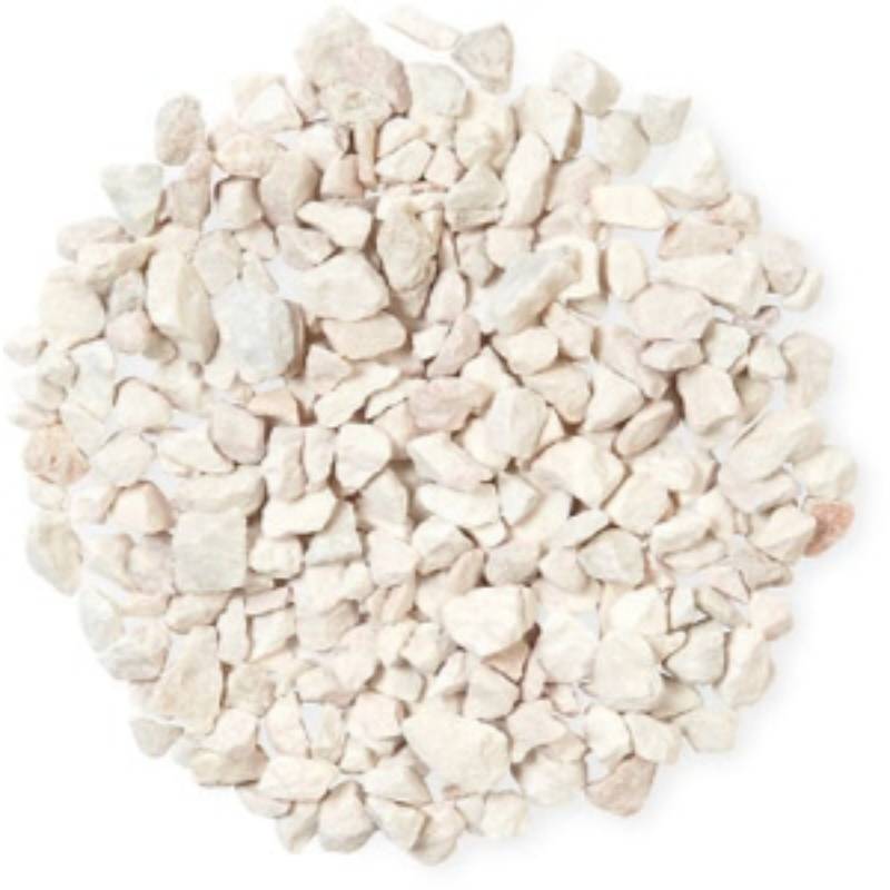 Sac de marbre blanc Gravier 8/16 - MINÉRIALE - Image 1