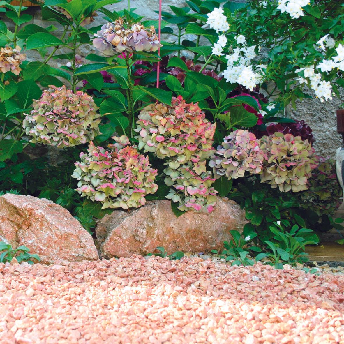 Minériale - Gravier marbre Rose corail 8/16 - sac 25 kg - Image 3