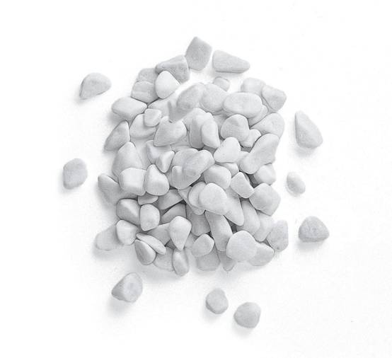 Gravier Roulé Marbre Blanc - MINÉRIALE - Image 1