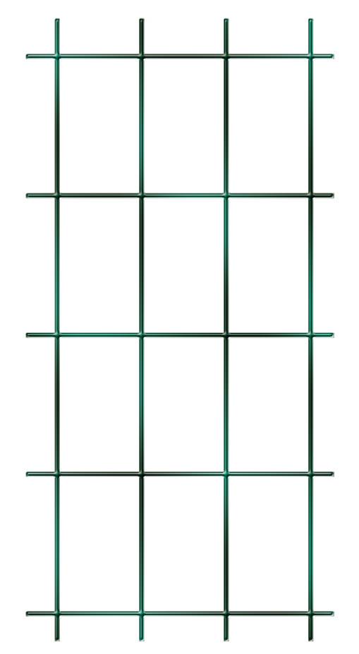Jany France - Treillage à planter rectangle métal fil - L.75 x l.75 x H.150 cm