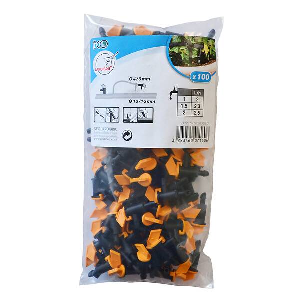Jardibric - Goutteurs standards réglables 0,5 L/h à 1,5 L/h - JARDIBRIC - Imagen 2