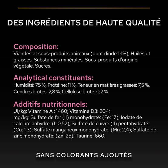 Purina Pro Plan - Pâtée chat Adulte Délicate Dinde 85 g - PRO PLAN - Image 3
