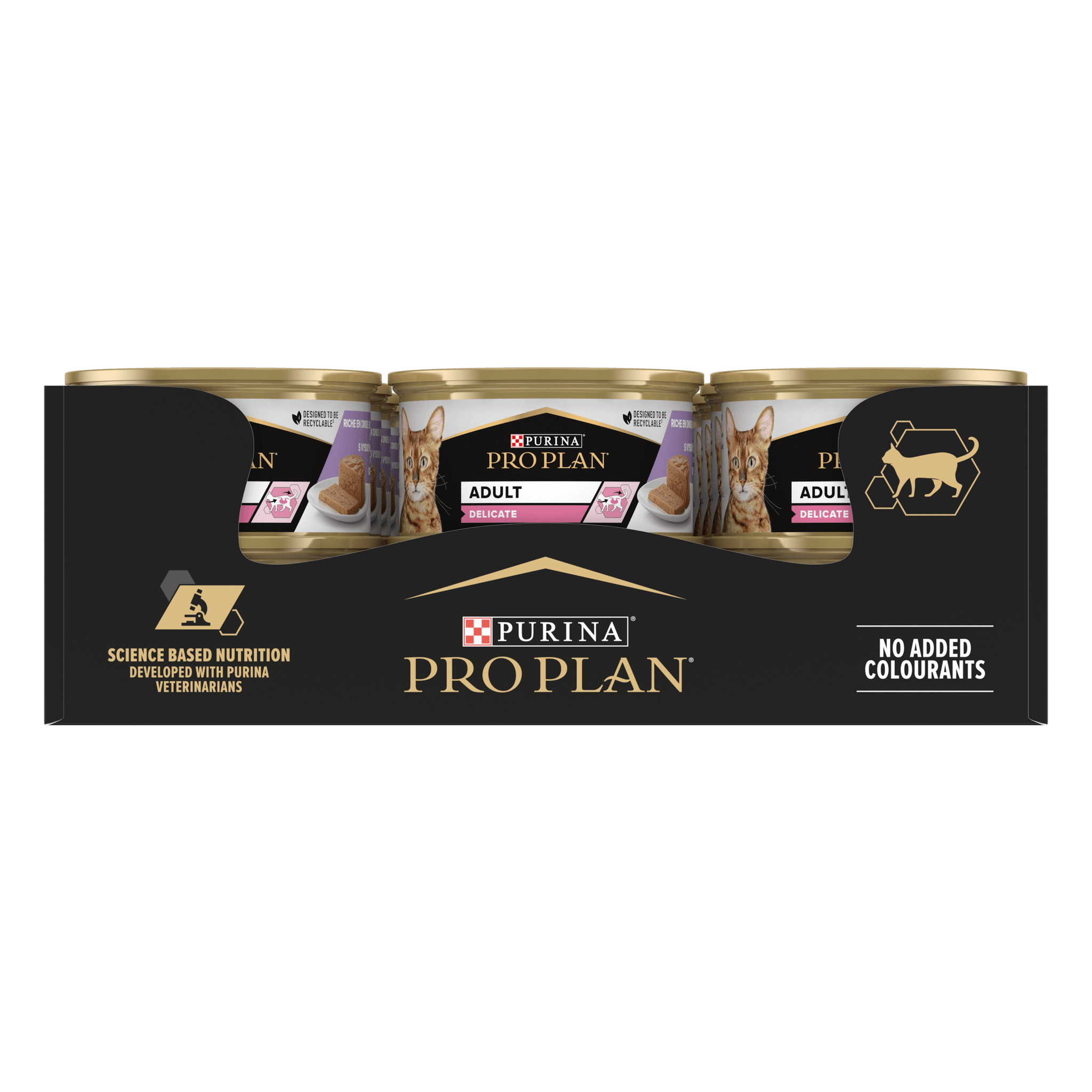 Purina Pro Plan - Pâtée chat Adulte Délicate Dinde 85 g  - PRO PLAN - Image 5