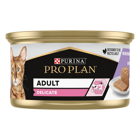 Purina Pro Plan - Pâtée chat Adulte Délicate Dinde 85 g - PRO PLAN - Image 8