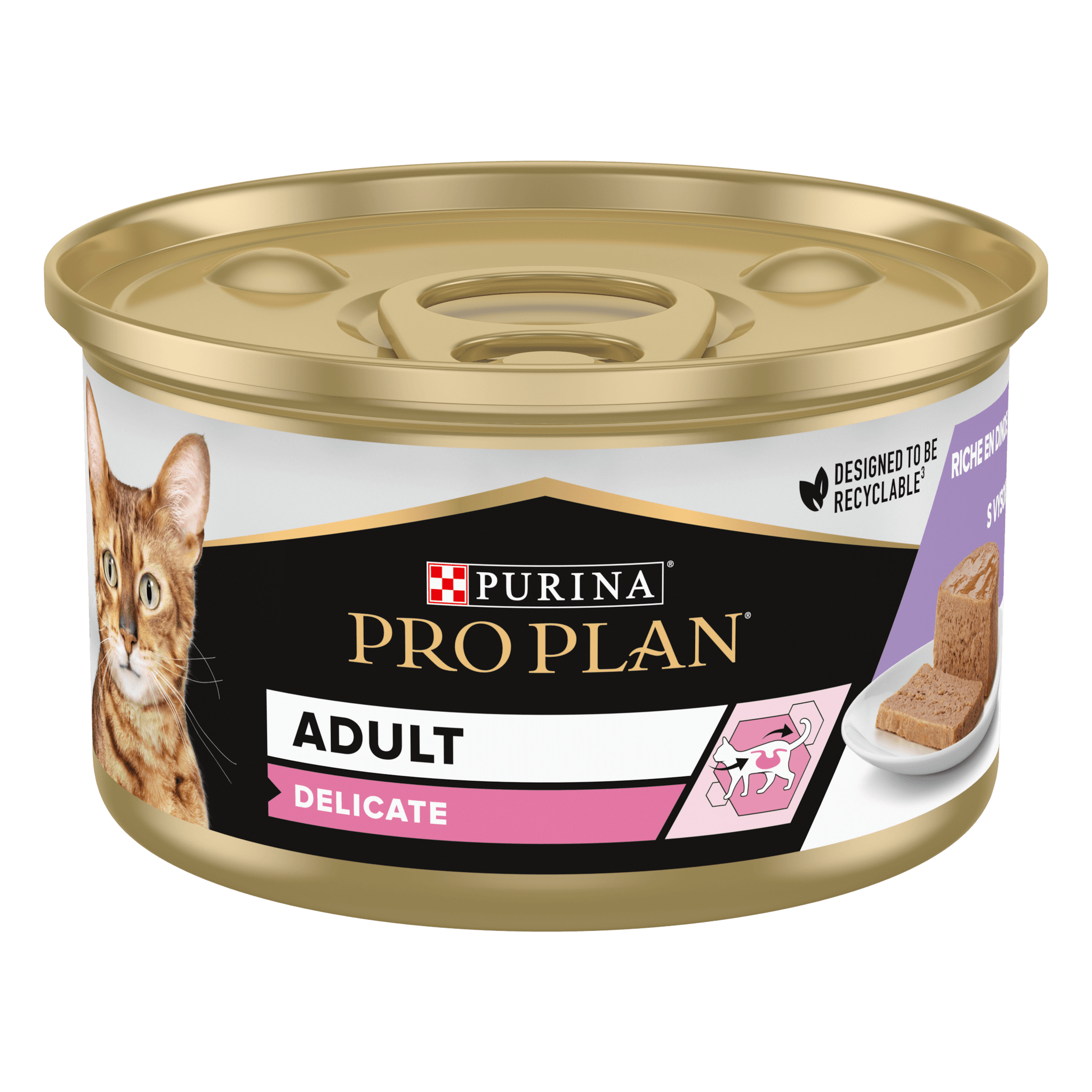 Pâtée chat Adulte Délicate Dinde 85 g  - PRO PLAN