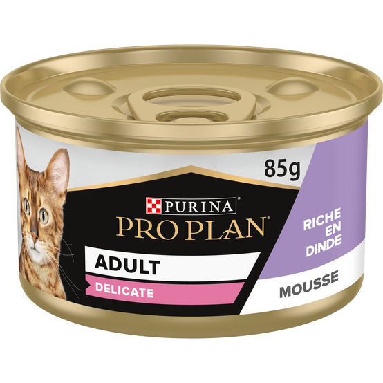 Purina Pro Plan - Pâtée chat Adulte Délicate Dinde 85 g - PRO PLAN - Image 2